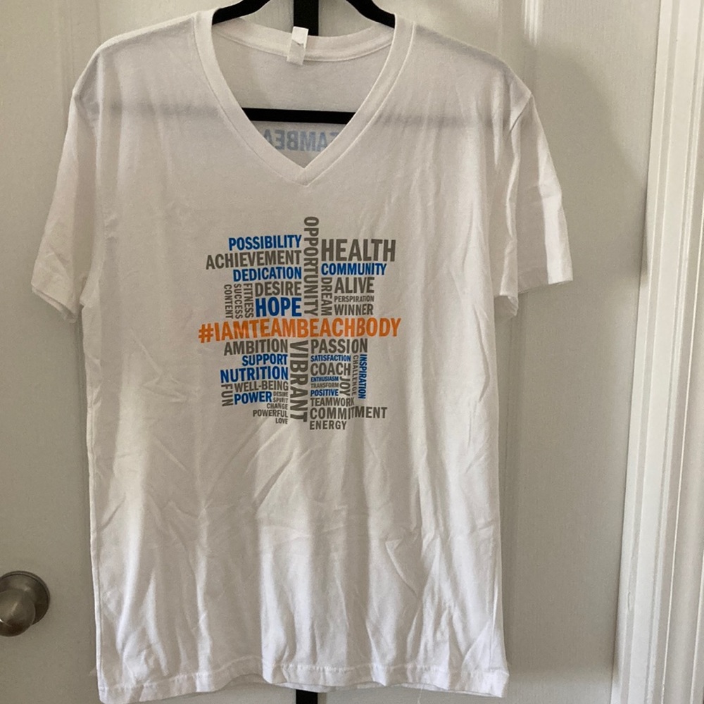 Team Beachbody V-neck Tee Shirt